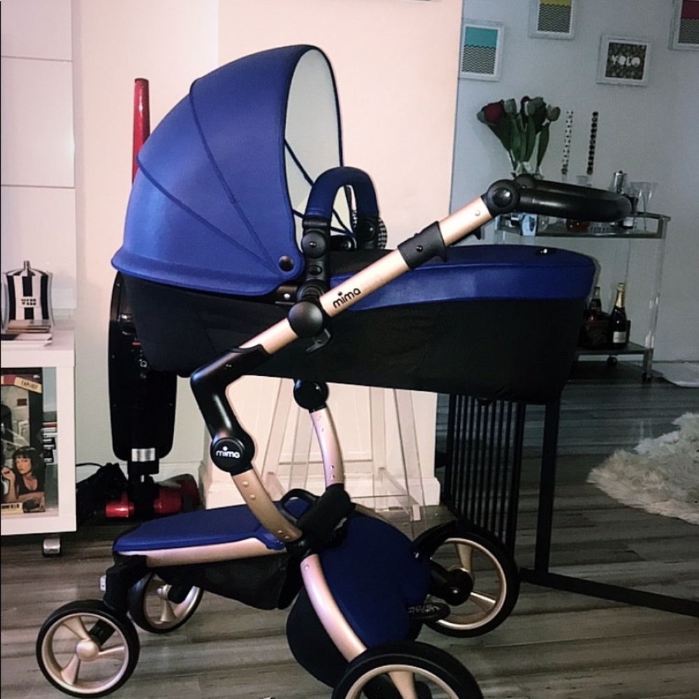 Limited Edition Royal Blue Mima Stroller